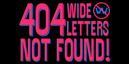 Bugs Font Poster 6