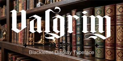 Valgrim Font Poster 1