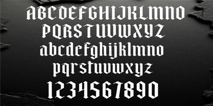 Valgrim Font Poster 7