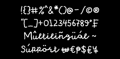 Monarche Font Poster 7