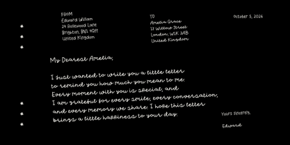 Monarche Font Poster 5