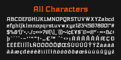 CS Mason Font Poster 6
