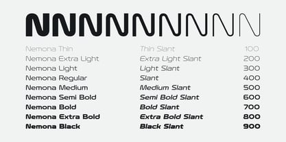 Nemona Font Poster 2