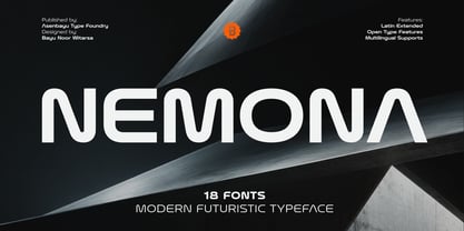 Nemona Font Poster 1