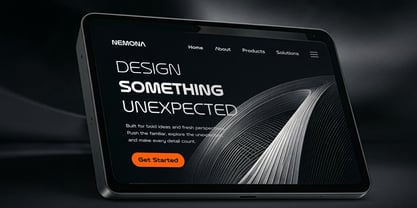 Nemona Font Poster 3