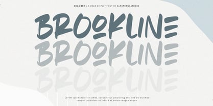 Echo Chamber Font Poster 7