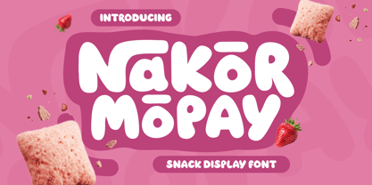 Nakor Mopay Font Poster 1