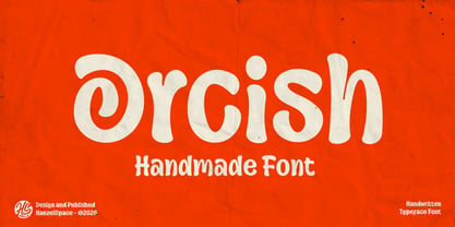 Orcish Font Poster 1