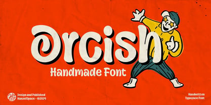 Orcish Font Poster 2