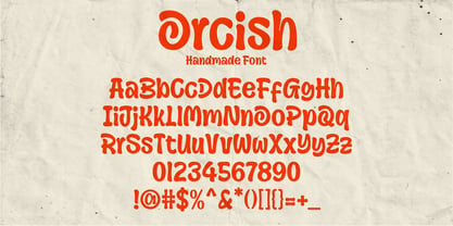 Orcish Font Poster 9