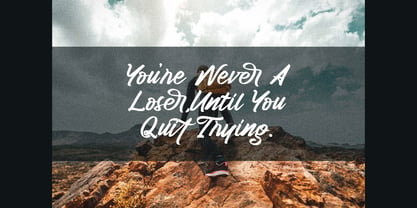 Rock Degun Font Poster 5