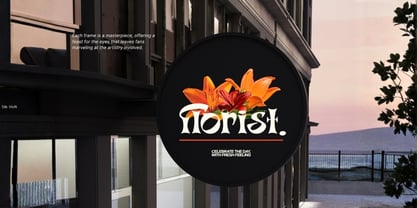 Athofas Font Poster 7