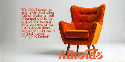 Athofas Font Poster 4