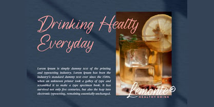 Leandro Daniel Font Poster 2