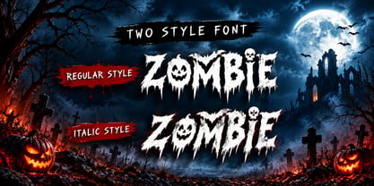 Ghost Mortar Font Poster 5