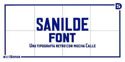 Sanilde Font Font Poster 1
