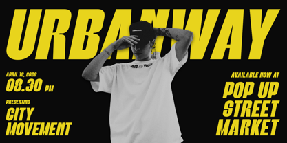 Gold Roger Font Poster 3