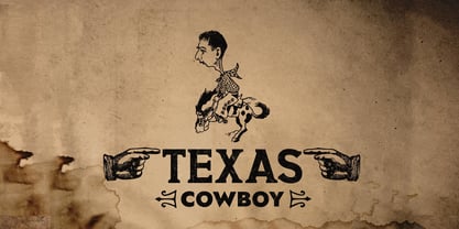 Texas Font Poster 8