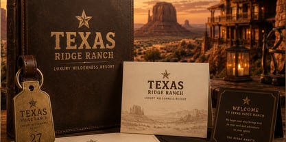 Texas Font Poster 3
