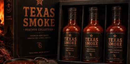 Texas Font Poster 4