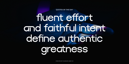 Brigten Font Poster 4