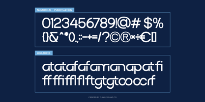 Brigten Font Poster 8
