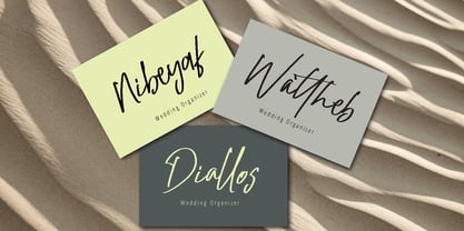 Mavitech Brush Font Poster 2