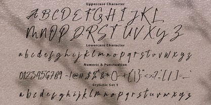 Mavitech Brush Font Poster 5