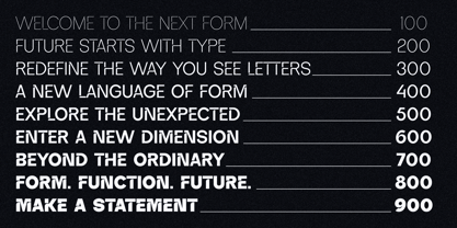 Jettic Font Poster 5