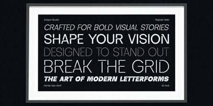 Jettic Font Poster 6