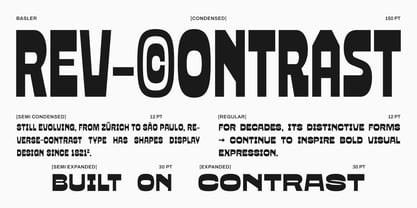 Basler Font Poster 3
