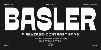 Basler Font Poster 1