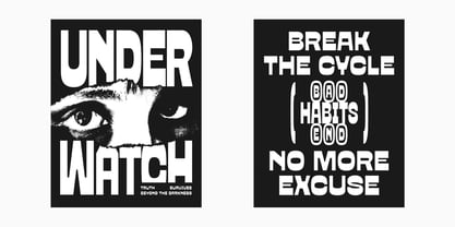 Basler Font Poster 7