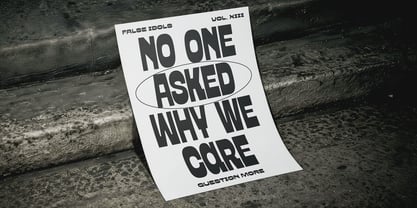 Basler Font Poster 9