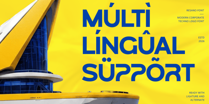 Resano Font Poster 12