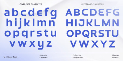 Kover Font Poster 10