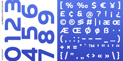 Kover Font Poster 11