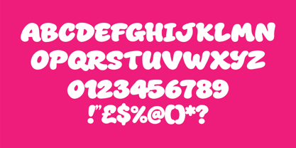 Dunkin Berry Font Poster 7
