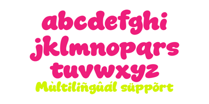Dunkin Berry Font Poster 6