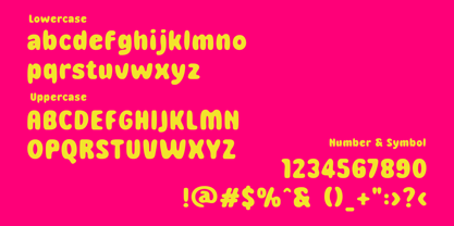 Exzan Drawn Font Poster 5