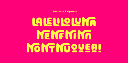 Exzan Drawn Font Poster 6