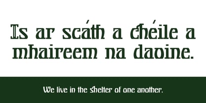 Cara Font Poster 7