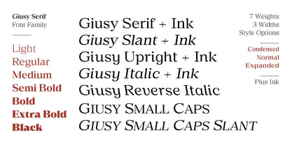 Giusy Font Poster 6