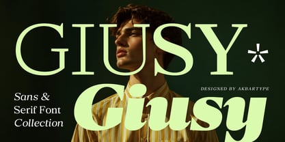 Giusy Font Poster 1
