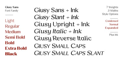 Giusy Font Poster 4
