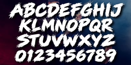 Bold Metal Font Poster 10