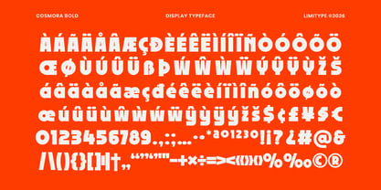 Cosmora Font Poster 11