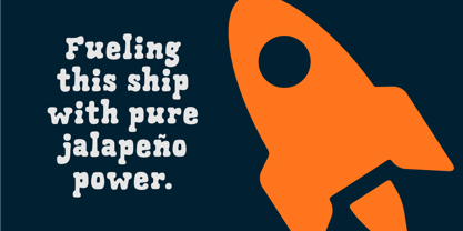 Spice Ship Font Poster 4