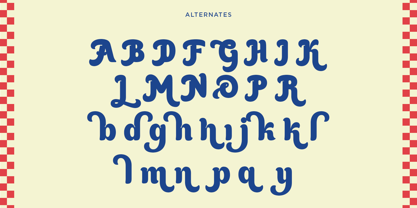 Onilery Font Poster 11