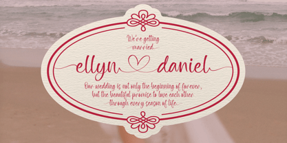 Lovelisse Font Poster 4